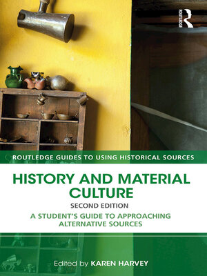 cover image of History and Material Culture